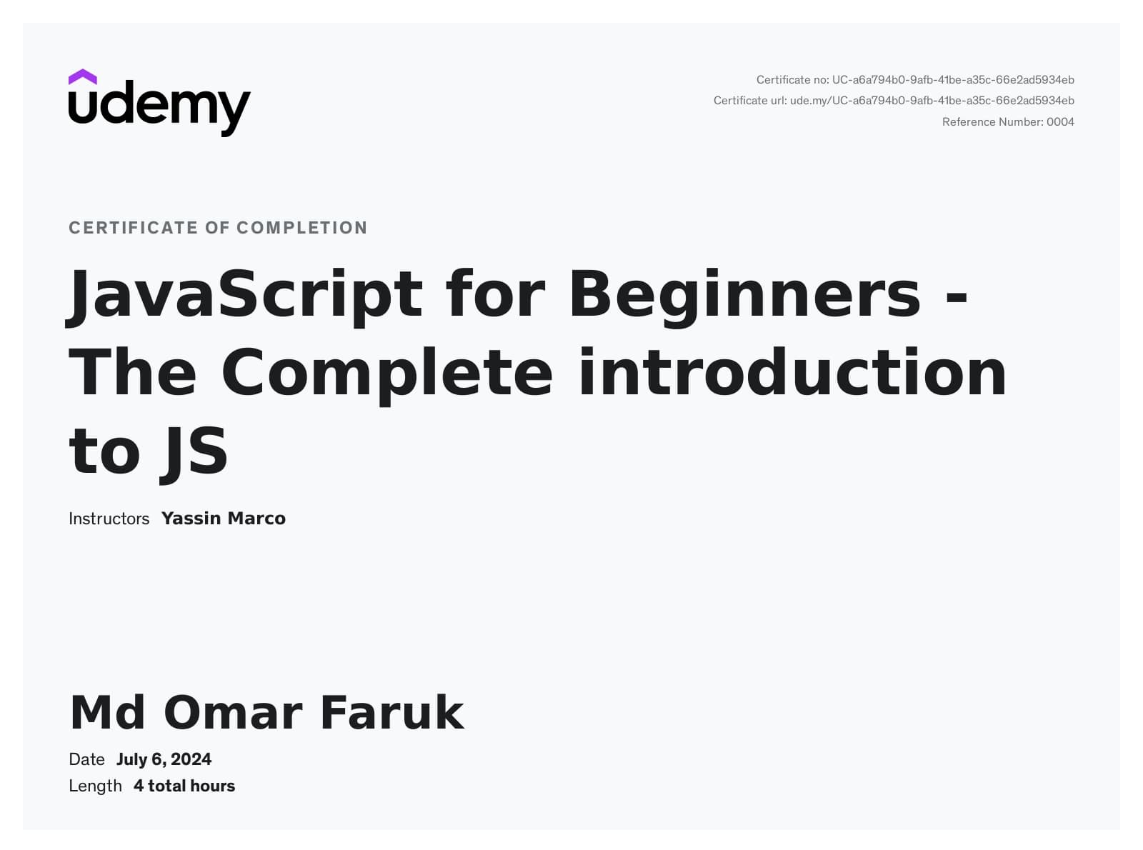 JavaScript for Beginners - The Complete Introduction to JS