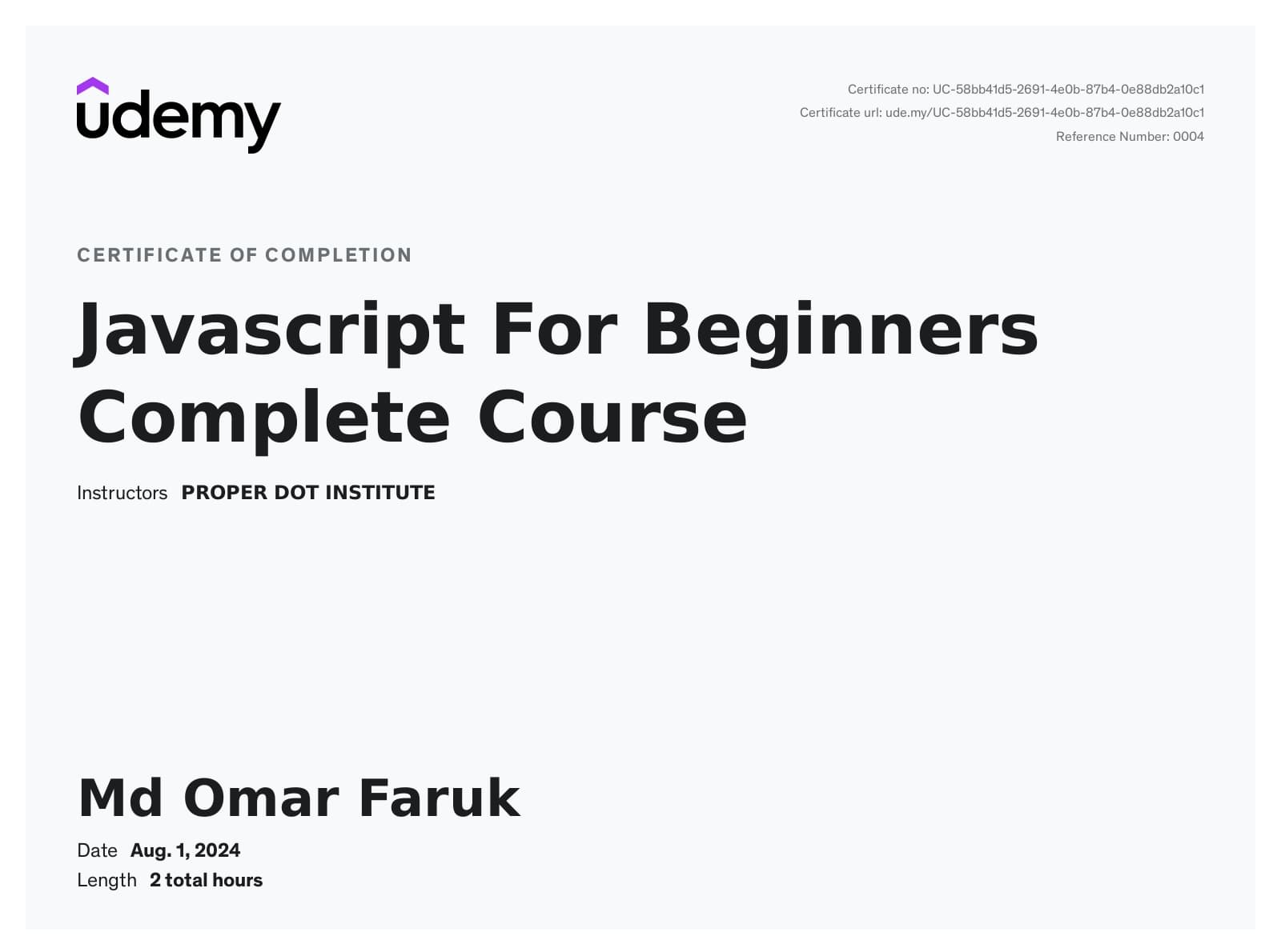 Javascript For Beginners Complete Course