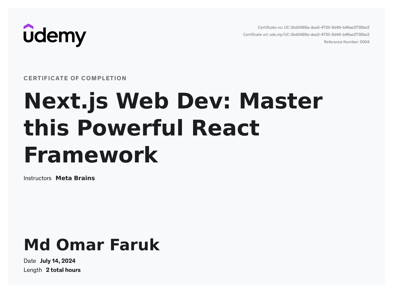 Next.js Web Dev: Master this Powerful React Framework