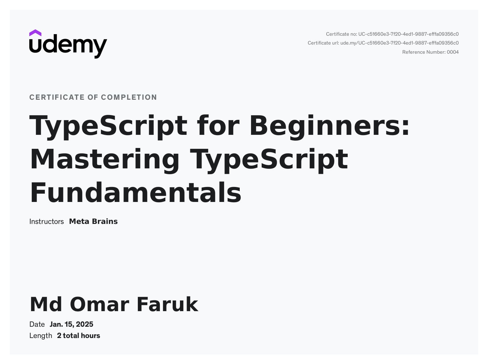 TypeScript for Beginners: Mastering TypeScript Fundamentals
